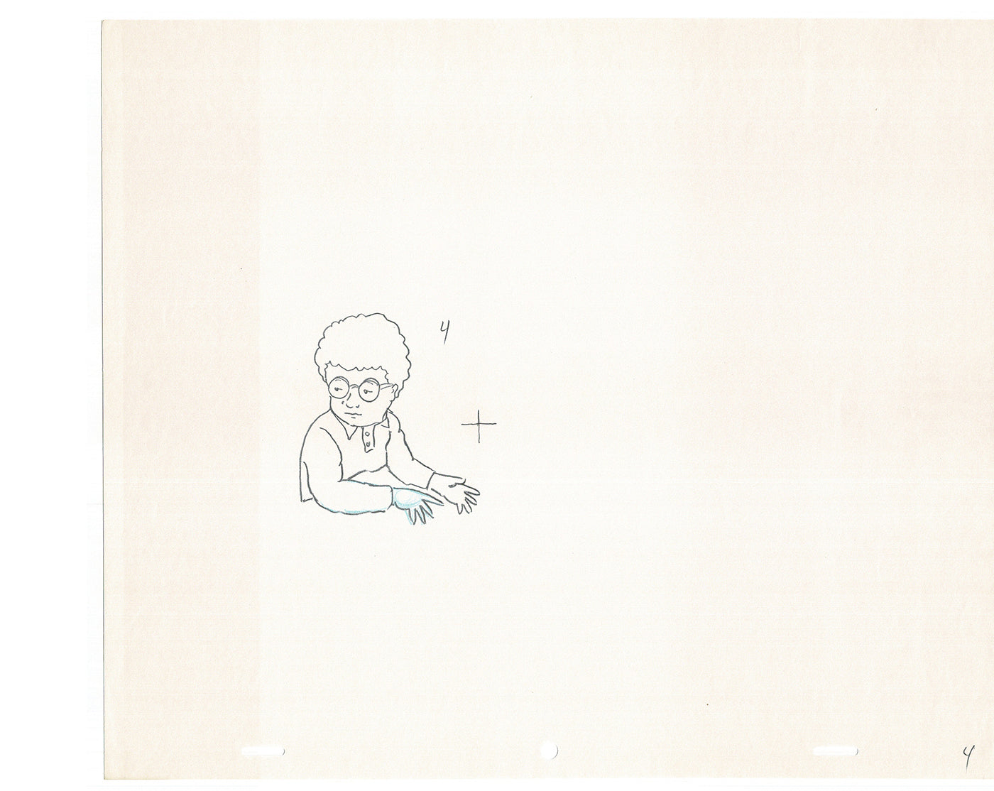 The Magic School Bus Cel Drawing Production Animation from Cartoon Nelvana Ivanick 1990s PD4