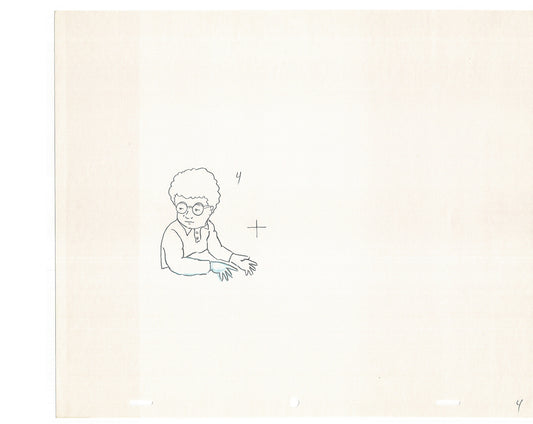 The Magic School Bus Cel Drawing Production Animation from Cartoon Nelvana Ivanick 1990s PD4