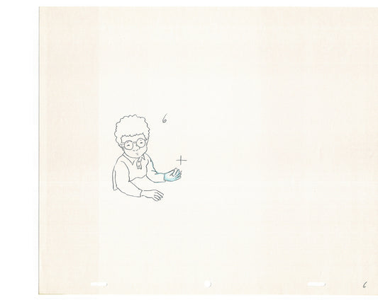 The Magic School Bus Cel Drawing Production Animation from Cartoon Nelvana Ivanick 1990s PD6