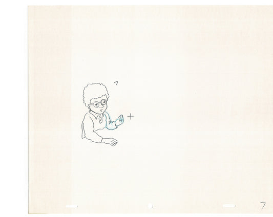 The Magic School Bus Cel Drawing Production Animation from Cartoon Nelvana Ivanick 1990s PD7