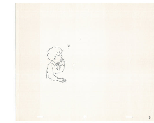 The Magic School Bus Cel Drawing Production Animation from Cartoon Nelvana Ivanick 1990s PD9