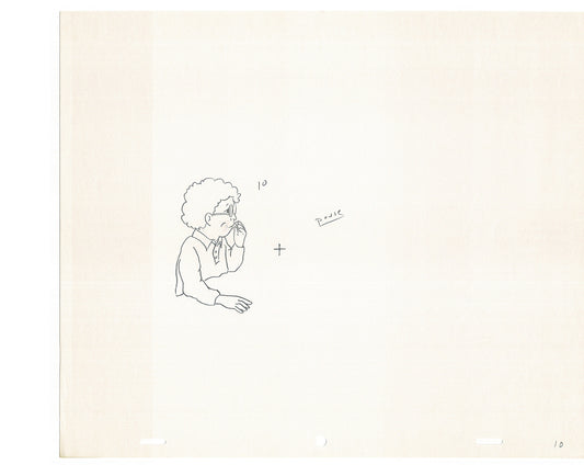 The Magic School Bus Cel Drawing Production Animation from Cartoon Nelvana Ivanick 1990s PD10