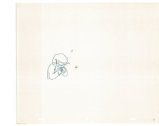 The Magic School Bus Cel Drawing Production Animation from Cartoon Nelvana Ivanick 1990s PD11
