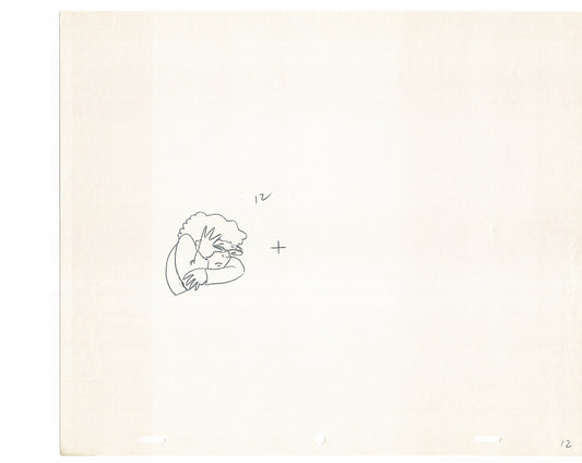 The Magic School Bus Cel Drawing Production Animation from Cartoon Nelvana Ivanick 1990s PD12
