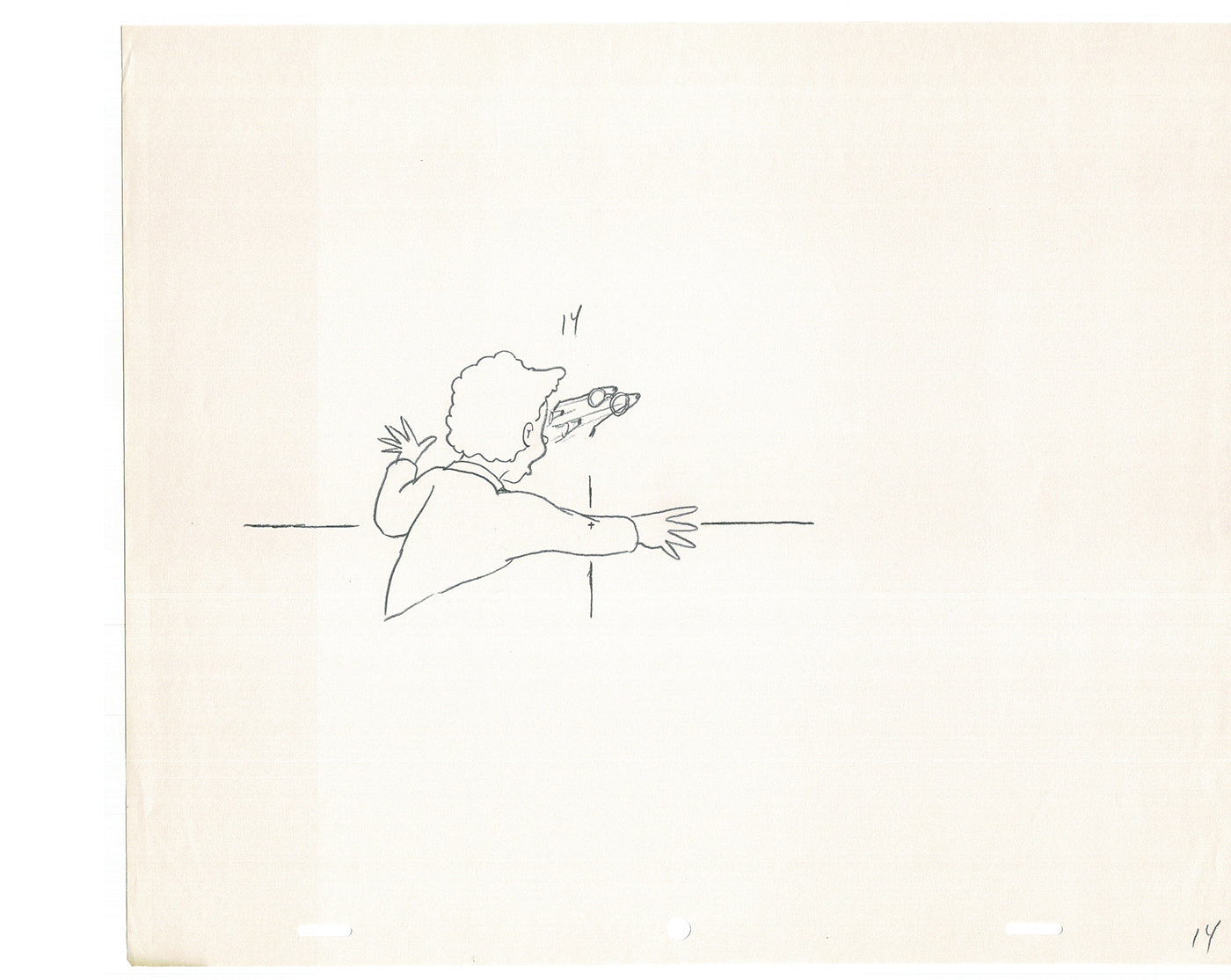The Magic School Bus Cel Drawing Production Animation from Cartoon Nelvana Ivanick 1990s PD14