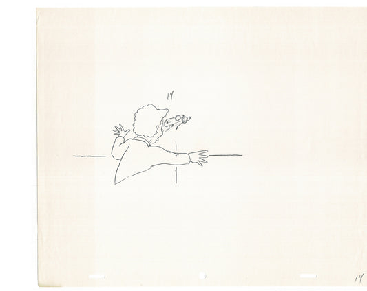 The Magic School Bus Cel Drawing Production Animation from Cartoon Nelvana Ivanick 1990s PD14