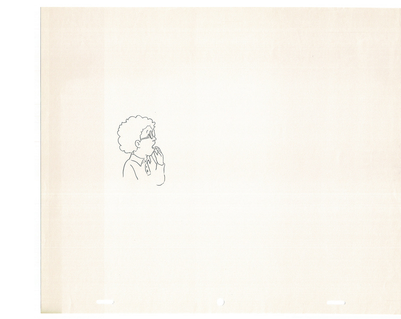 The Magic School Bus Cel Drawing Production Animation from Cartoon Nelvana Ivanick 1990s PD15