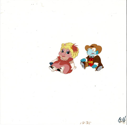 Miss Piggy Gonzo Walt Disney Muppet Babies Muppets Animation Production Cel Jim Henson 16
