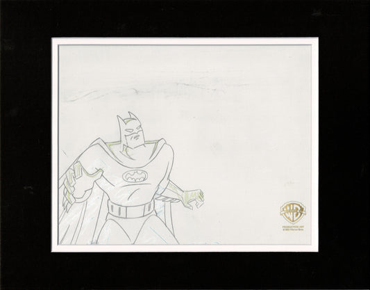 Batman the Animated Series BTAS Production Animation Cel Drawing Warner Brothers DC 1992 Christmas with the Joker Episode 31