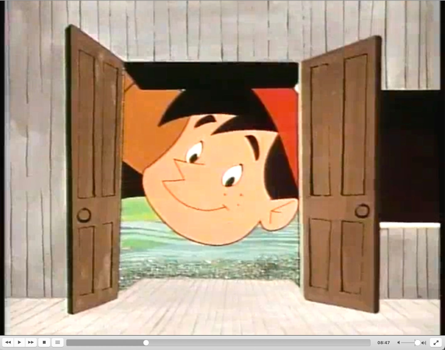 Paul Bunyan Disney Production Animation Cel AND Overlay Background 1958 C-KL