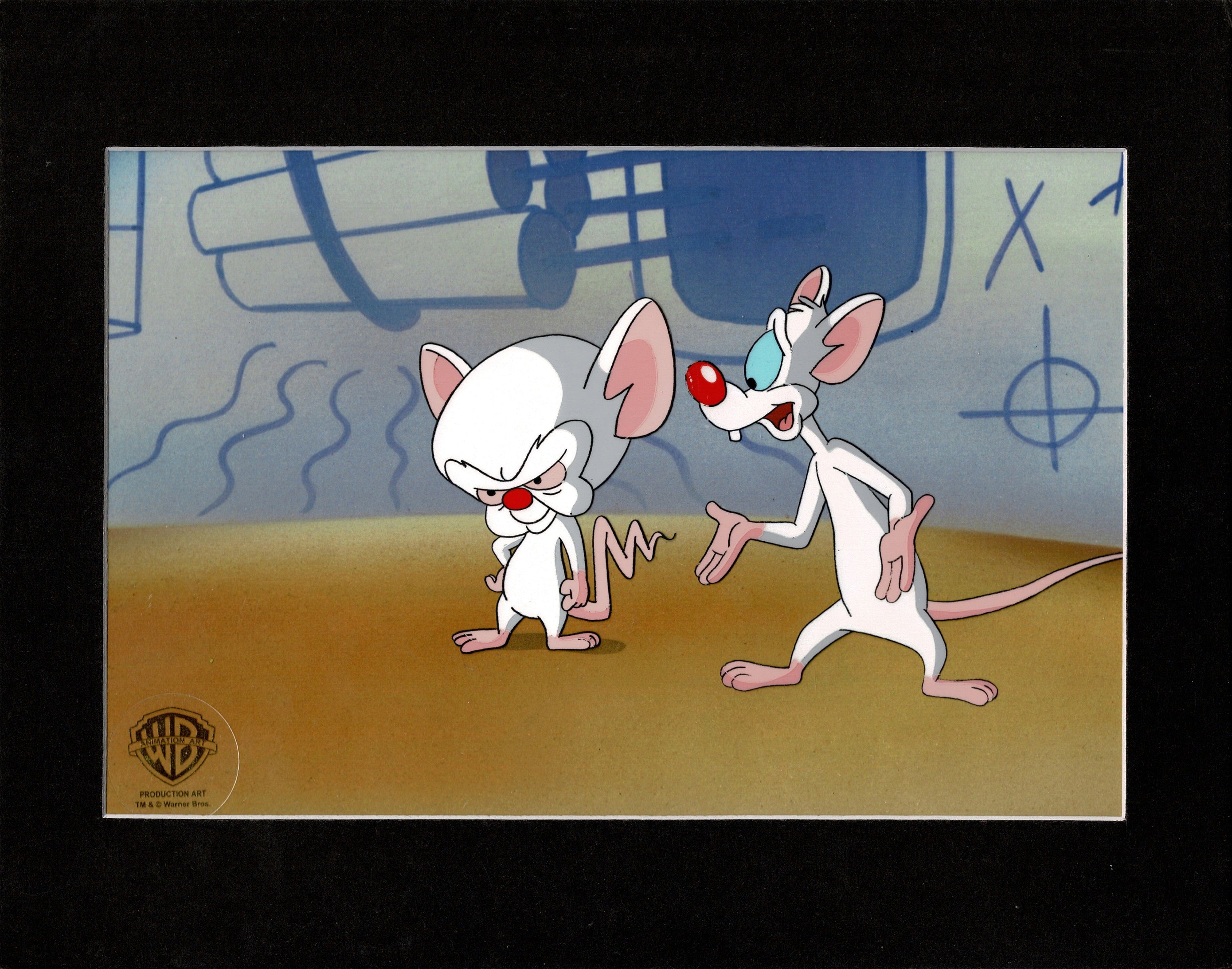 Pinky and The Brain Production Cel Setup from Steven Spielberg 1995-98 ...