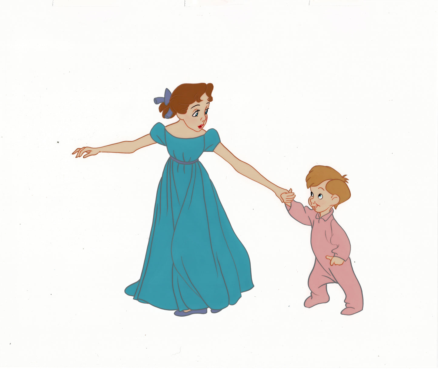 Peter Pan Wendy Michel Walt Disney Animation Publicity Model Practice Cel C-KO