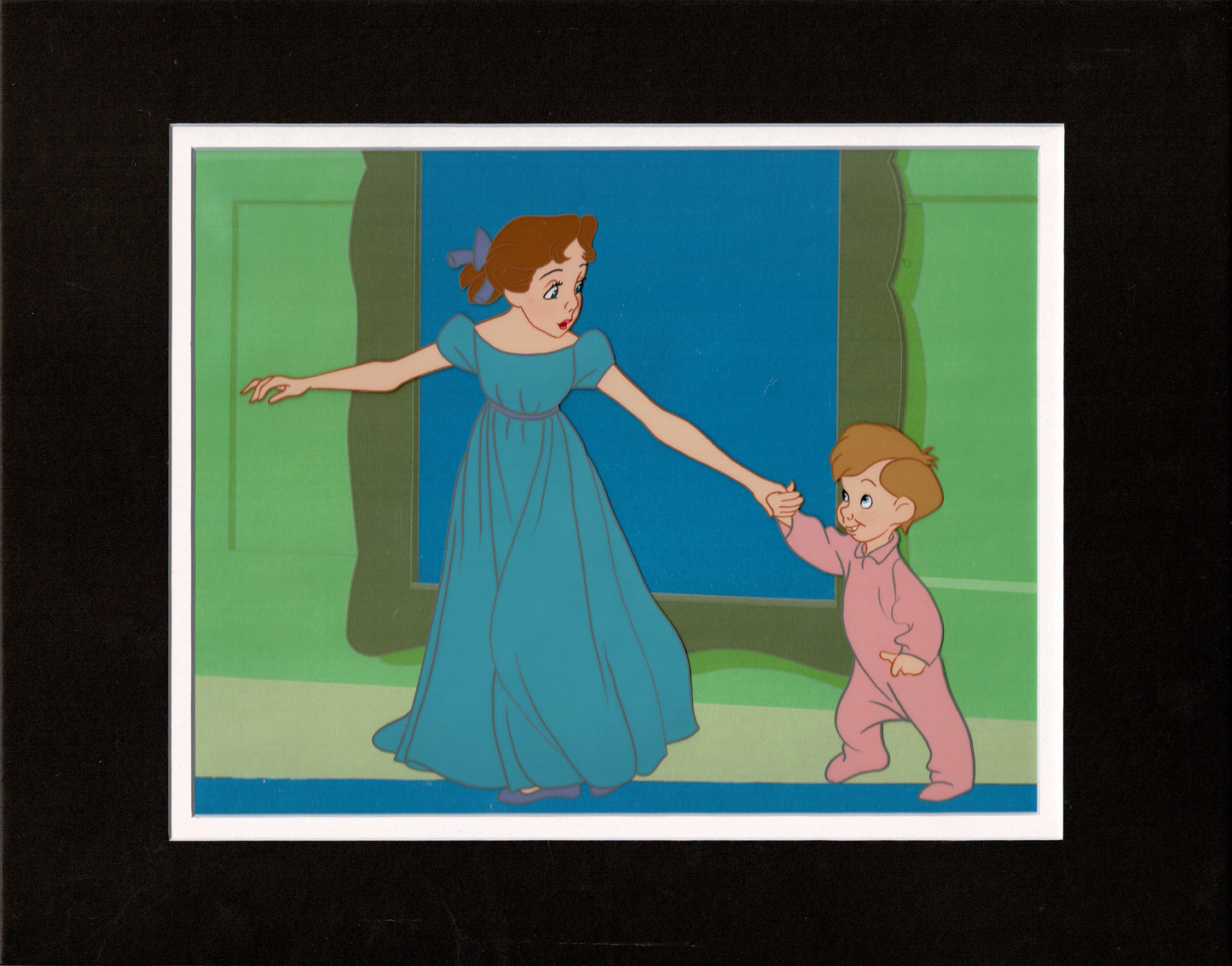 Peter Pan Wendy Michel Walt Disney Animation Publicity Model Practice Cel C-KO