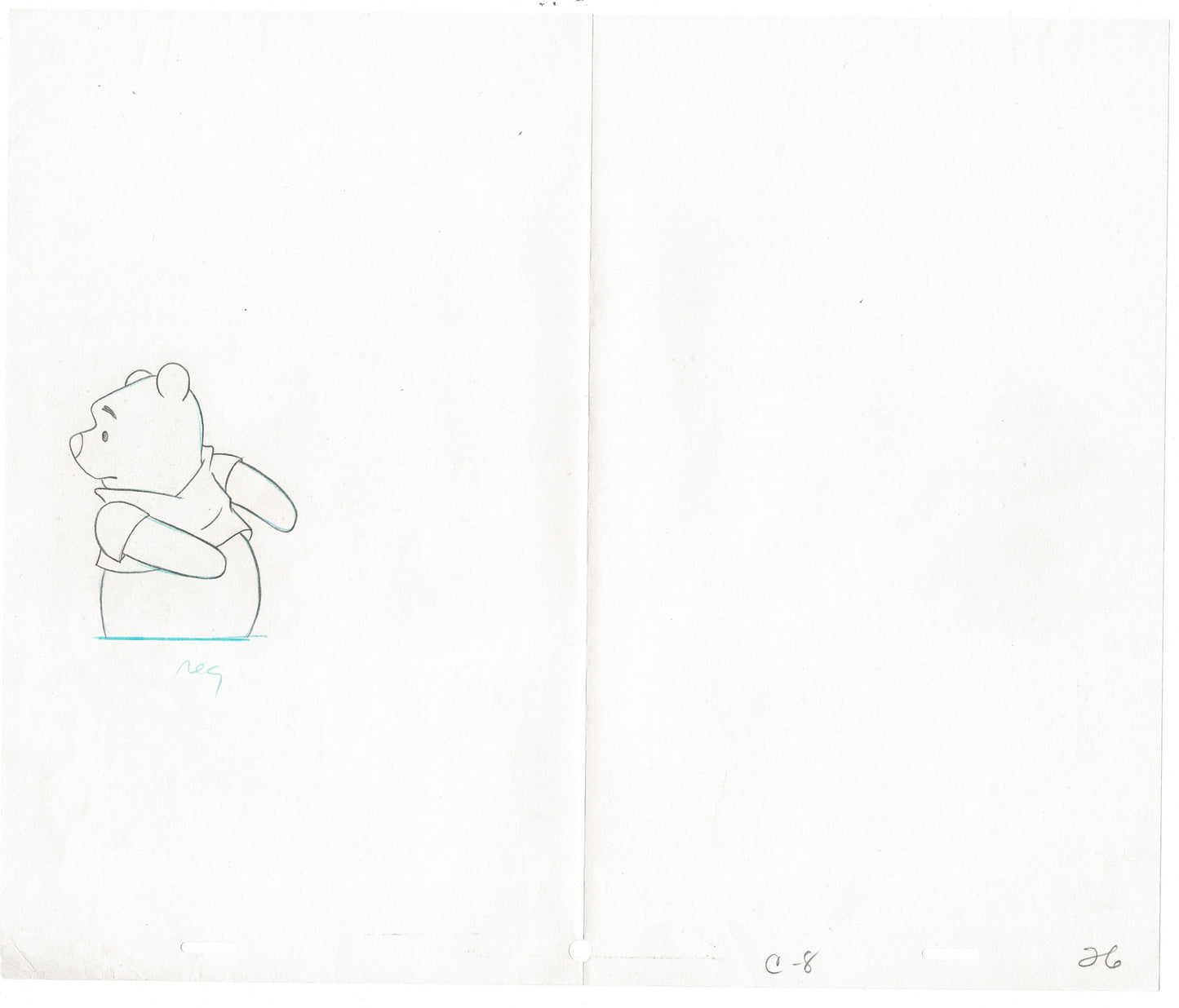 Winnie The Pooh and a Day for Eeyore Production Animation Cel Disney 1983 26