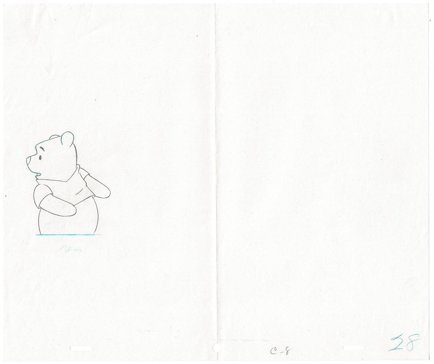 Winnie The Pooh and a Day for Eeyore Production Animation Cel Disney 1983 28