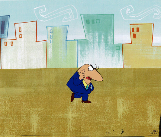 Pink Panther Production Animation Cel of The Little Man from Friz Freleng likely 1980s b2007