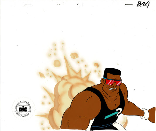 Bo Jackson ProStars Cartoon Original Animation Cel 1991 DIC