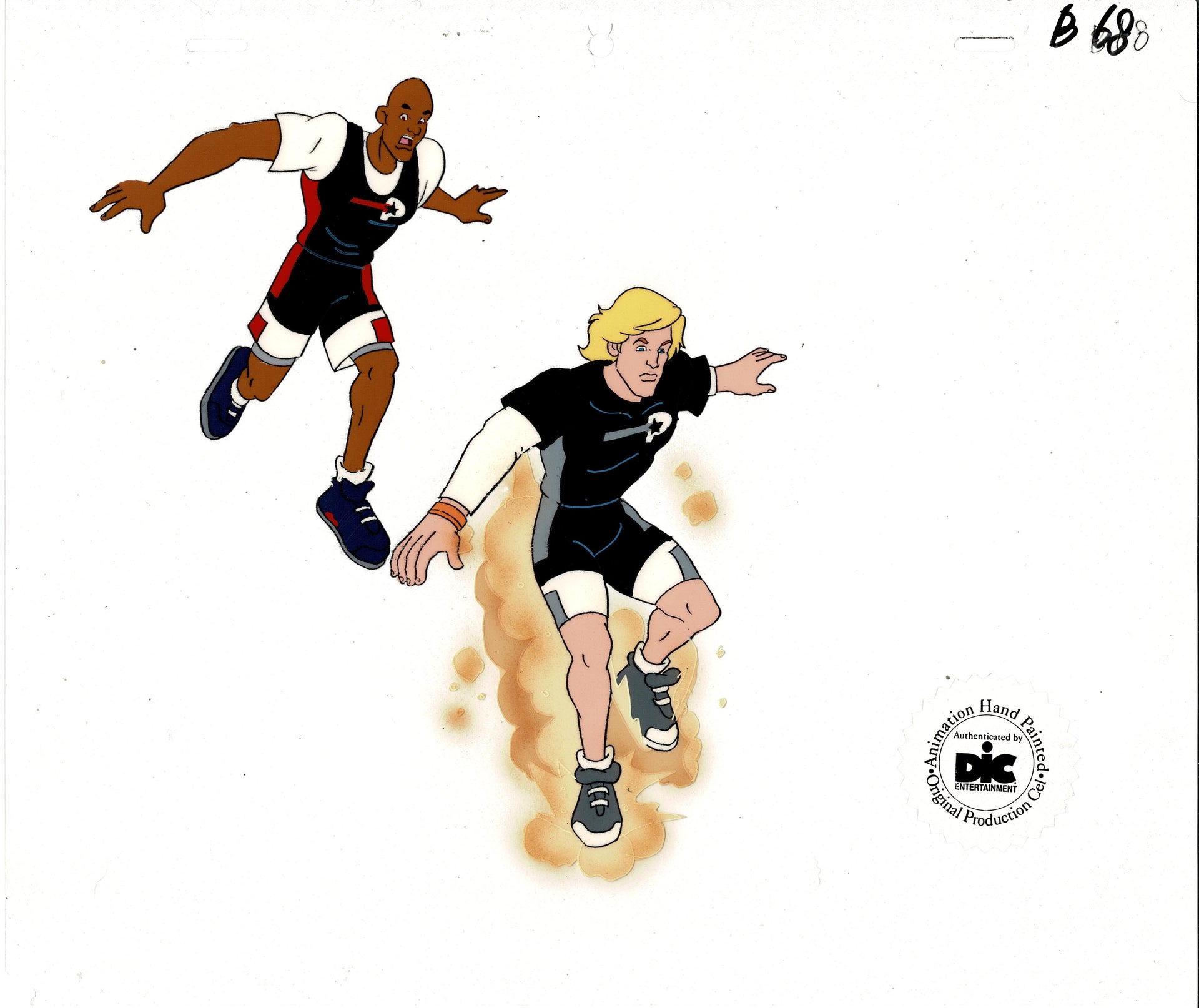 Michael Jordan Bulls Wayne Gretzky ProStars Cartoon Original Animation –  Charles Scott Gallery