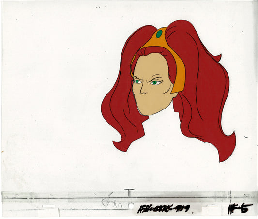 Lot of 2 Flash Gordon Production Animation Cel Filmation 1979 Animator Estate