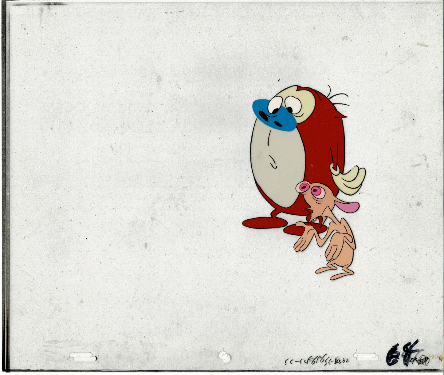 Ren and Stimpy Animation Cels and Production Background OBG Nickelodeon 1991-5 i