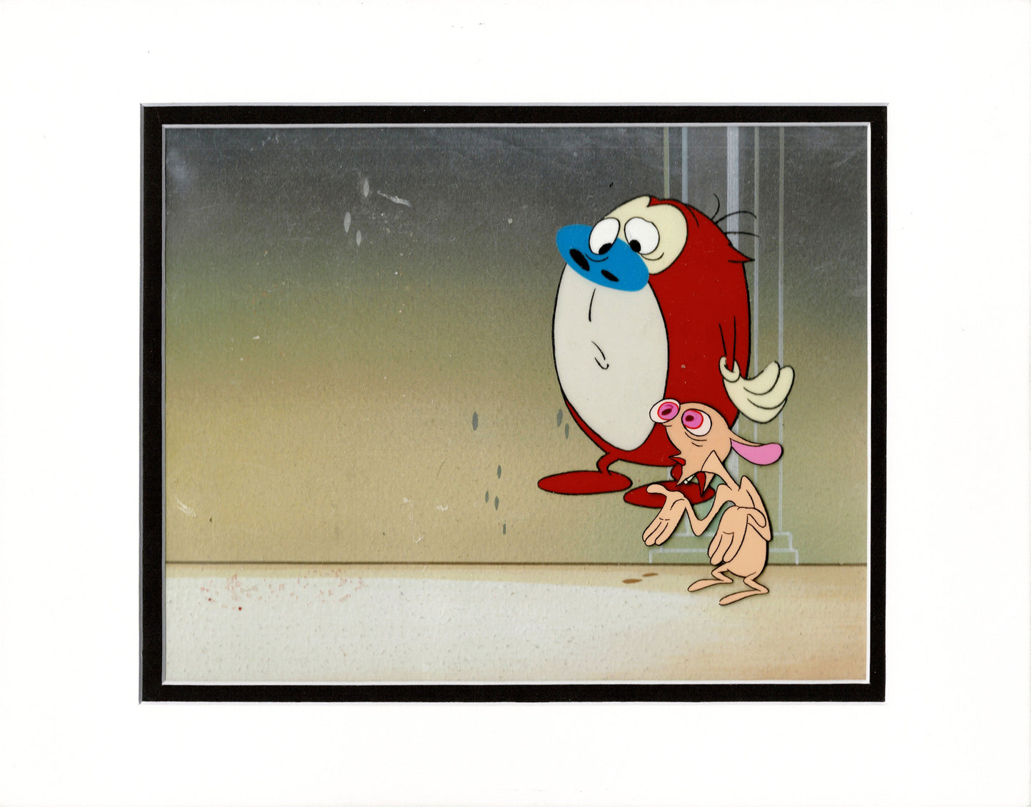 Ren and Stimpy Animation Cels and Production Background OBG Nickelodeon 1991-5 i