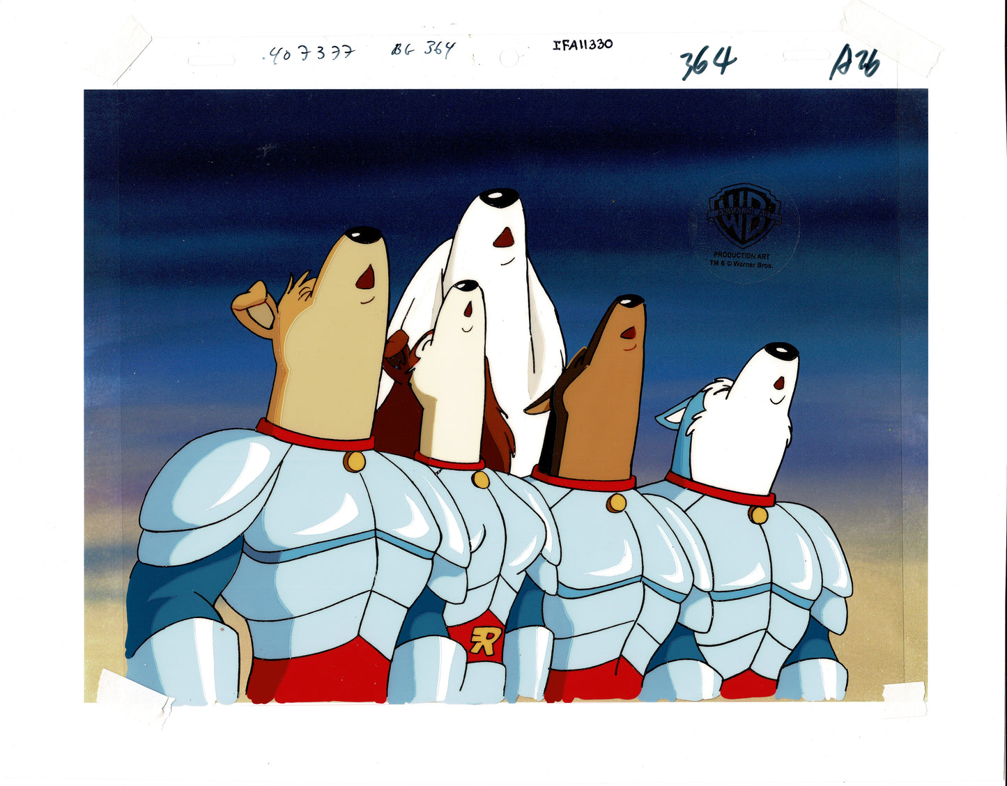 Road Rovers Hunter Colleen Shag n More Animation Cel Warner Brothers 1996-97 30