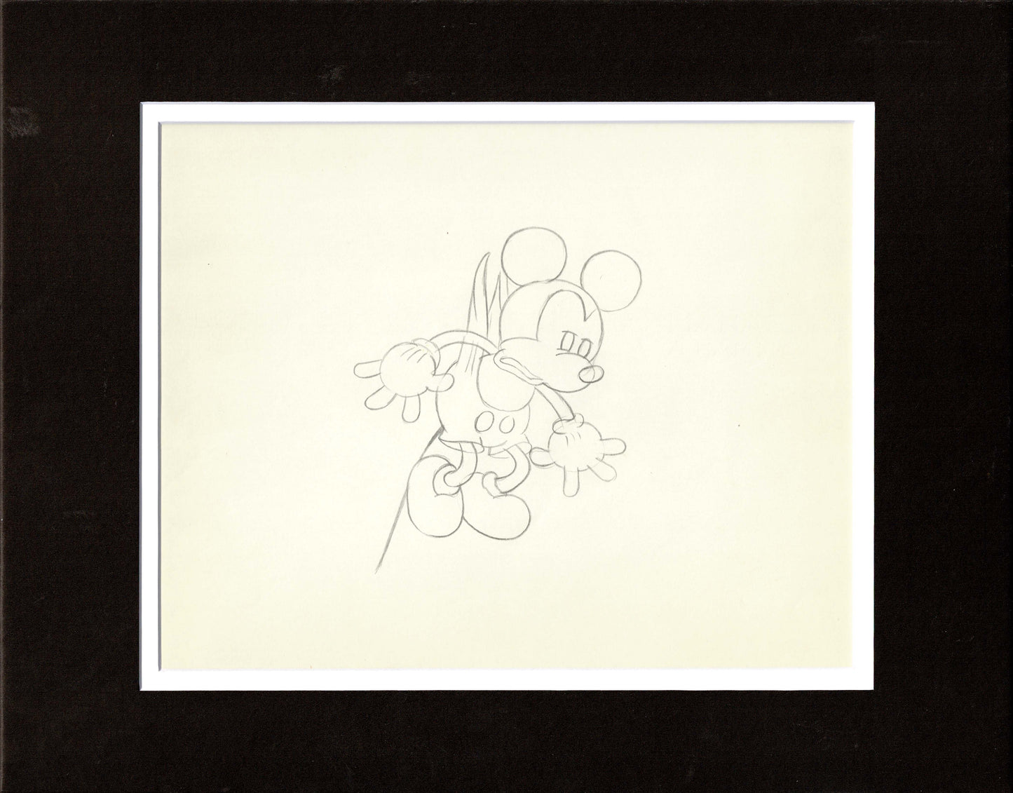 Mickey Mouse 1932 Original Production Animation Cel Drawing from Disney Trader Mickey 35