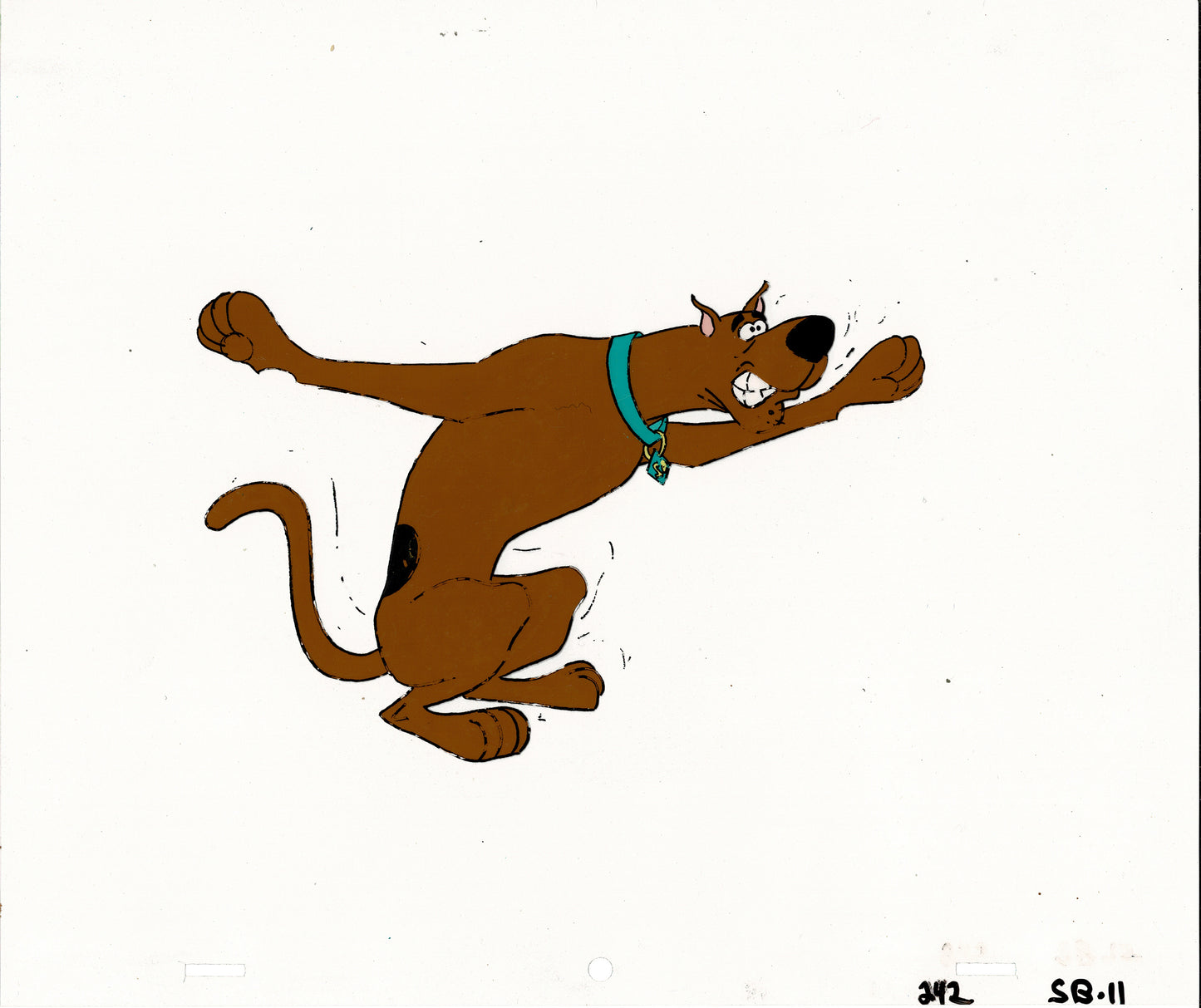 Scooby Doo New Movies 1972 Production Animation Cel from Hanna Barbera Anime sc11