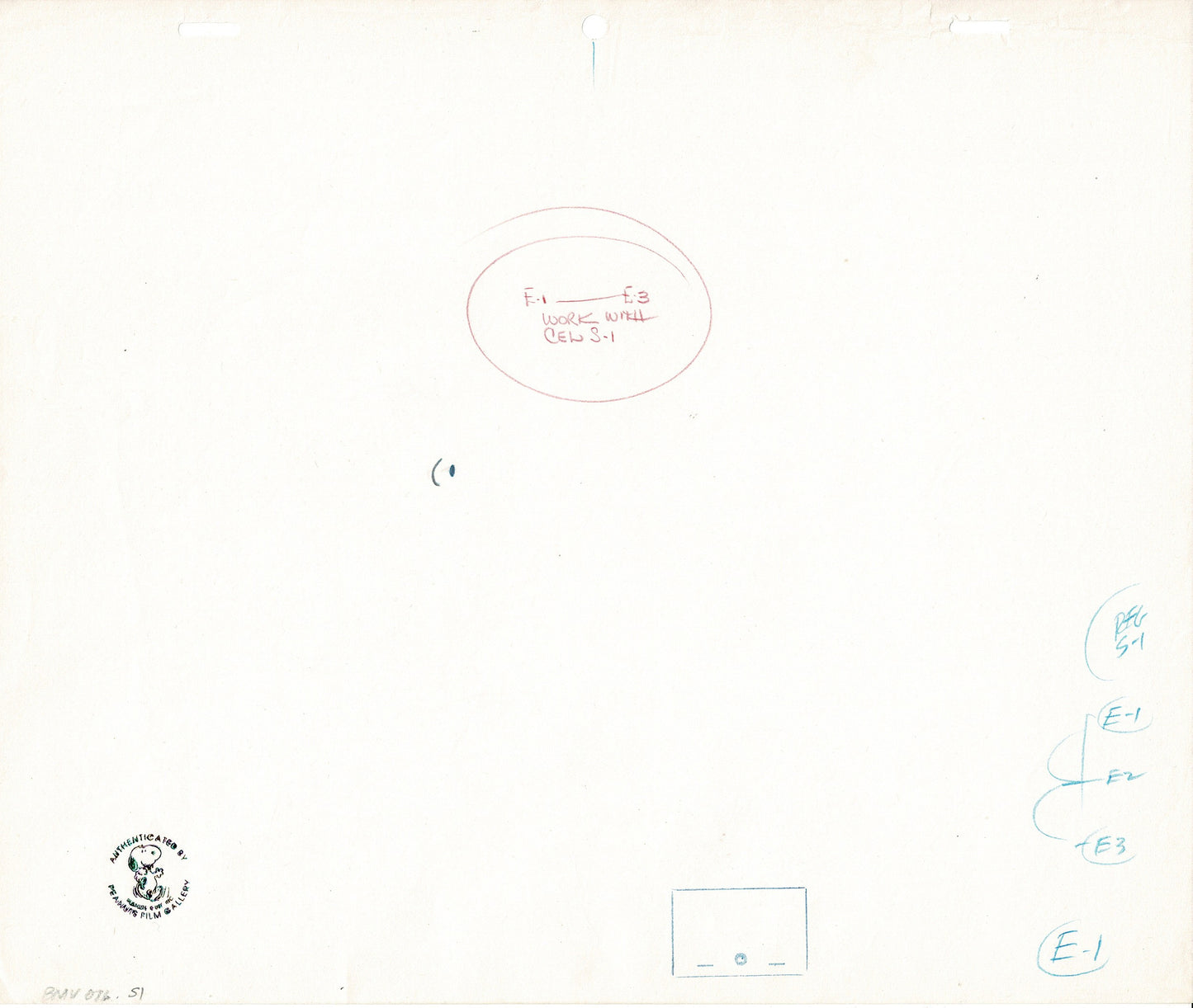 PEANUTS Be My Valentine Charlie Brown Sally Production Animation Cel Setup and Drawings from 1975 Charles Schulz Melendez Studio-Direct 7S1