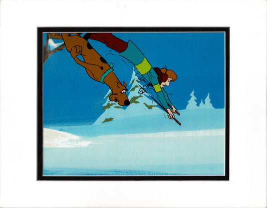 Scooby Doo New Movies 1972 Production Animation Cel from Hanna Barbera Anime 4m