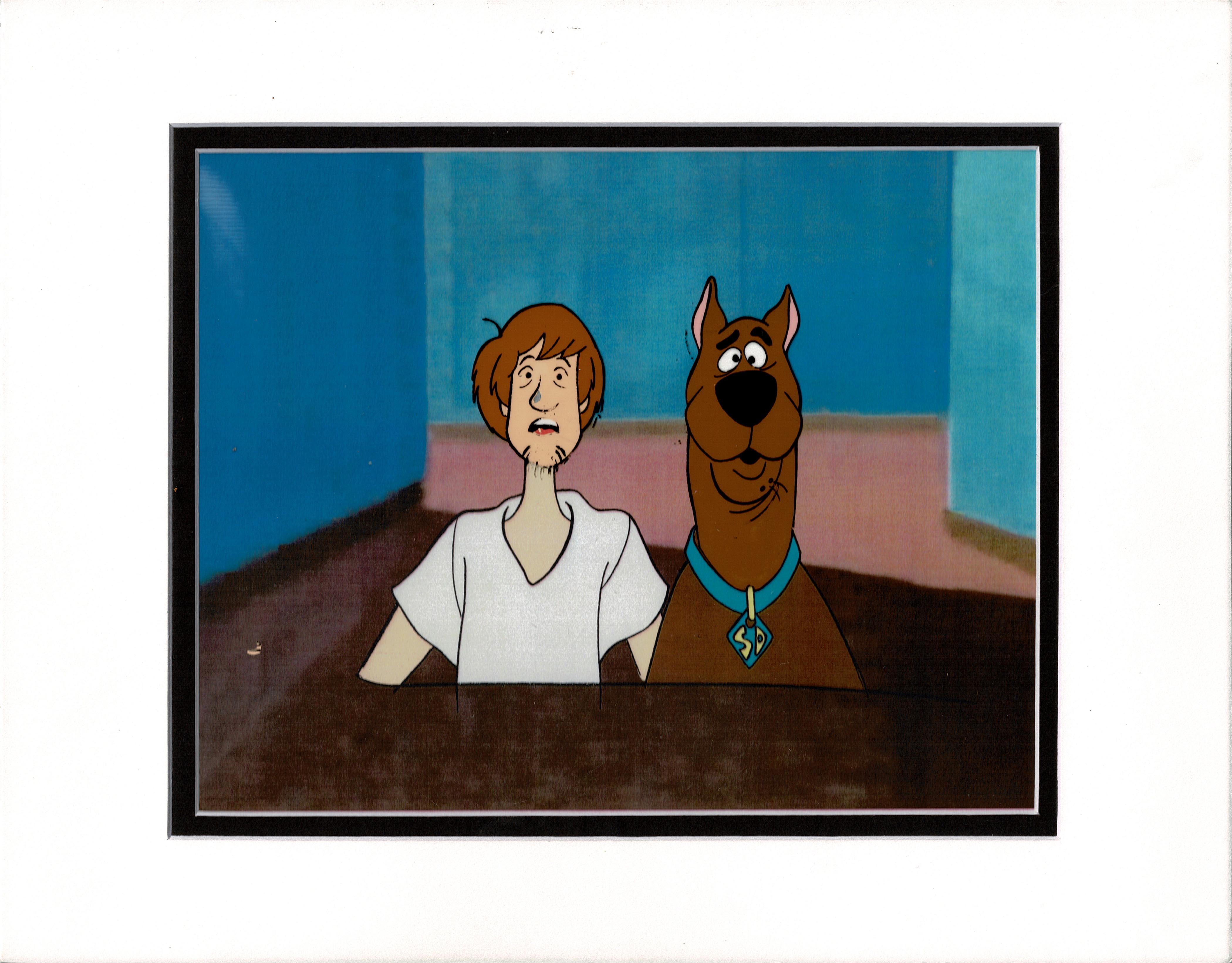 SCOOBY DOO 1972 Oliver Hardy Production Animation top Cel from Hanna Barbera 266