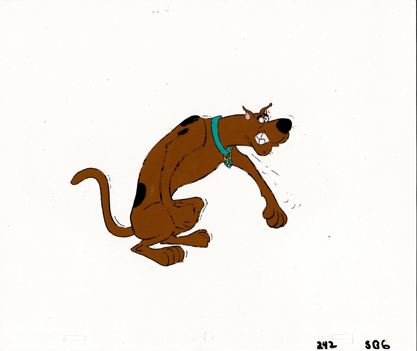 Scooby Doo New Movies 1972 Production Animation Cel from Hanna Barbera Anime 6
