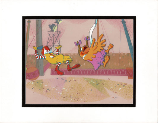 McDonalds Ronald Birdie Commercial Production Animation Cel 165