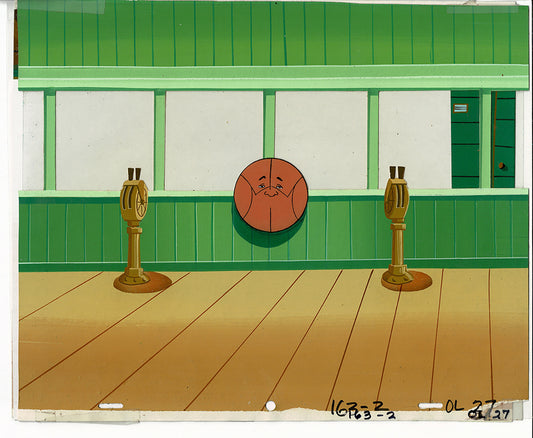 The Super Globetrotters Original Production Animation Background Overlay Hanna Barbera 1979 B-02