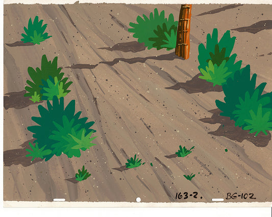 The Super Globetrotters Original Production Animation Background Hanna Barbera 1979 B-07