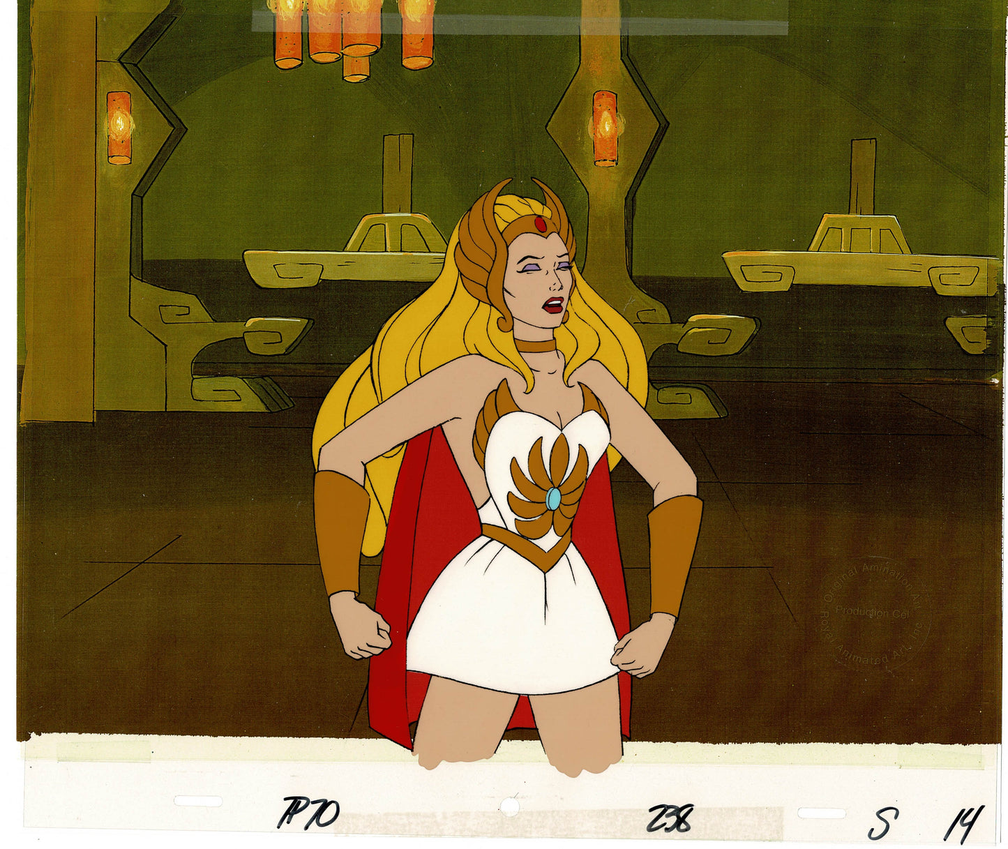 She-Ra Princess of Power Horde Cartoon Animation Cel Filmation 2 1985-1986 C-KO