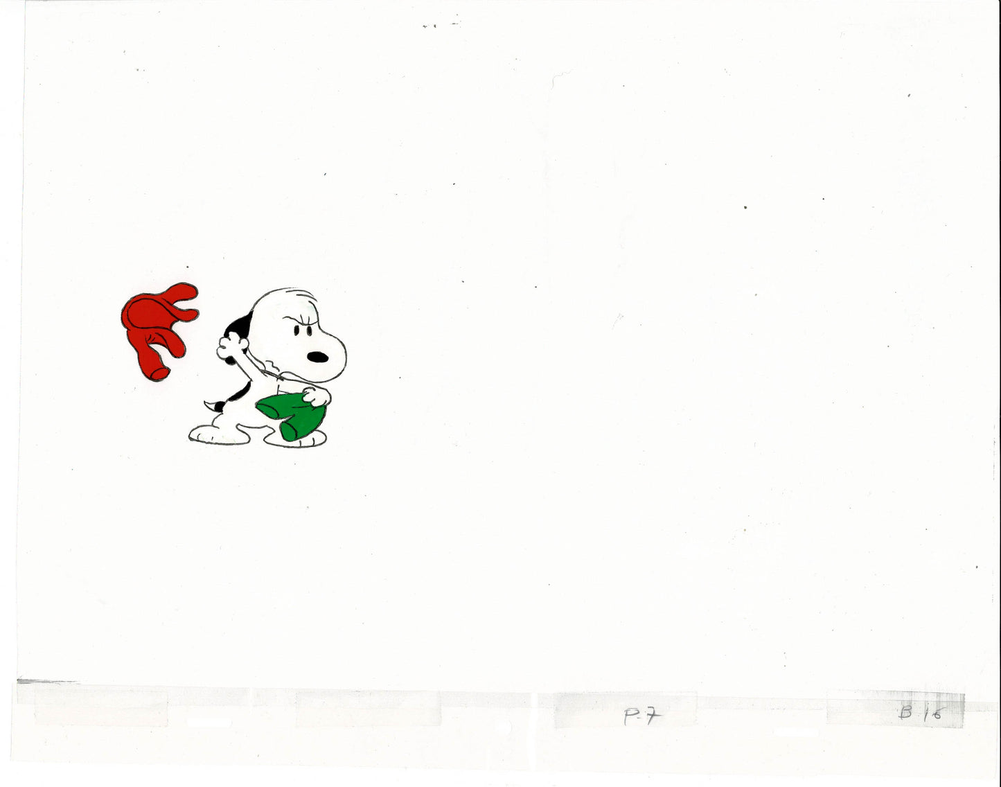 PEANUTS The Charlie Brown and Snoopy Show Production Animation Cel and Drawing 1983-1985 16