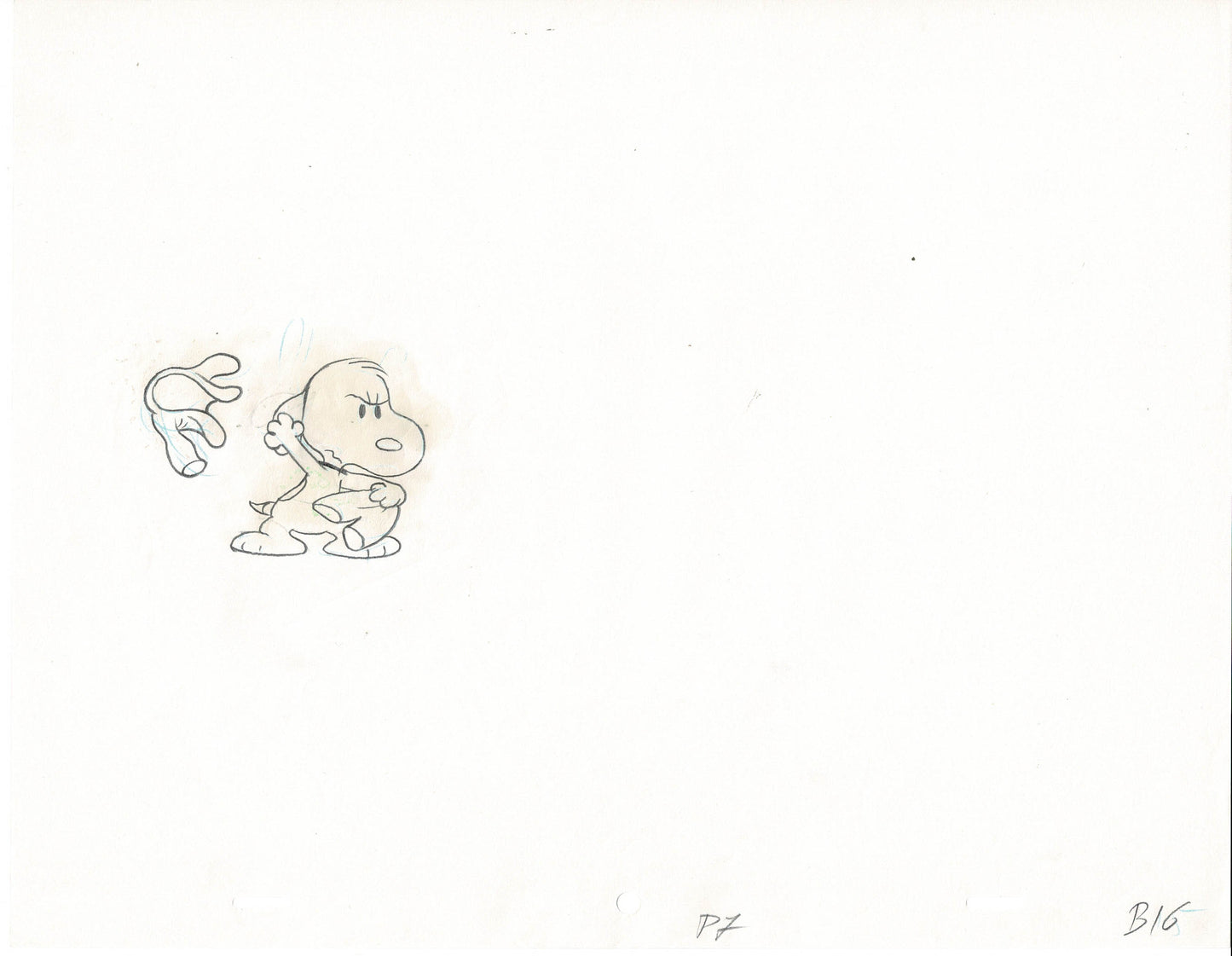 PEANUTS The Charlie Brown and Snoopy Show Production Animation Cel and Drawing 1983-1985 16