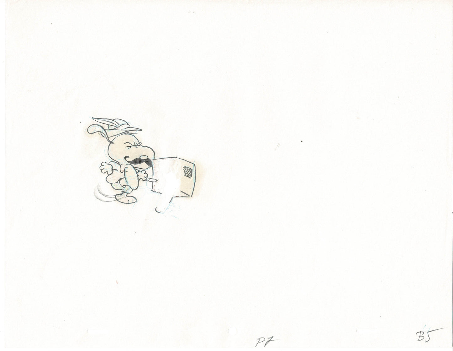 PEANUTS The Charlie Brown and Snoopy Show Production Animation Cel and Drawings 1983-1985 5