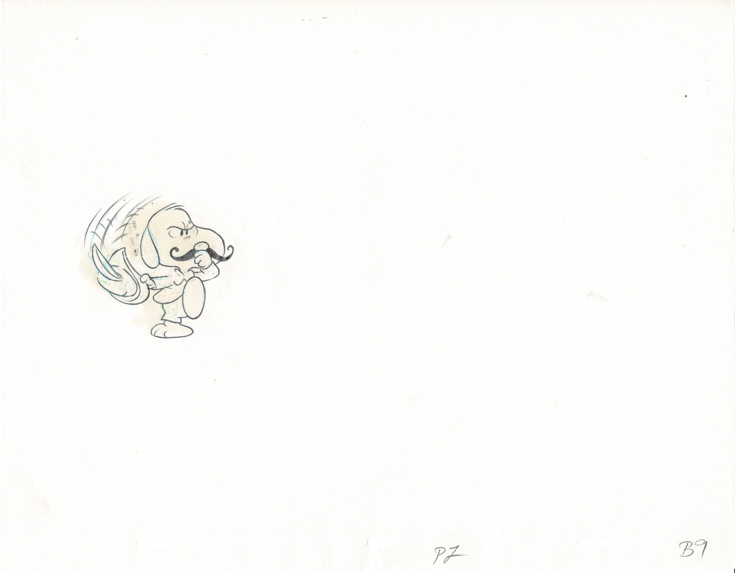 PEANUTS The Charlie Brown and Snoopy Show Production Animation Cel and Drawing 1983-1985 9