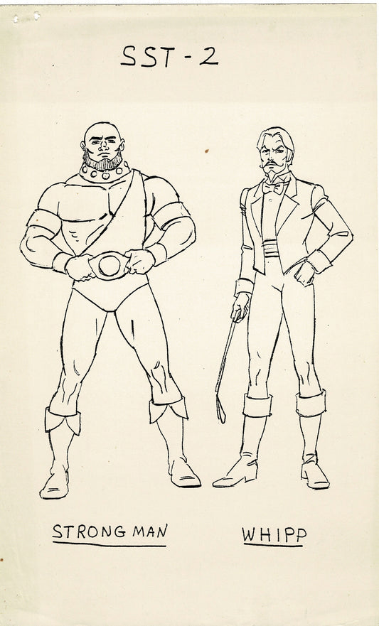 SuperStretch MicroWoman Tarzan Model Copy Pack 19 pgs Ep 2 Filmation 1978