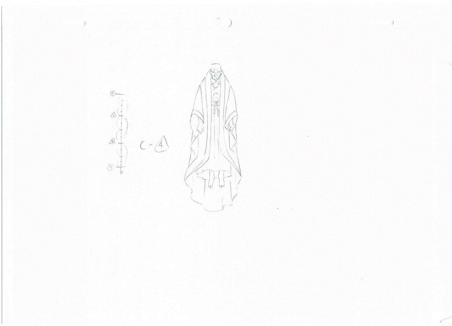 Lot of 3 Doctor Strange Sorcerer Supreme 2007 Marvel Animation Cel Drawings A1-3