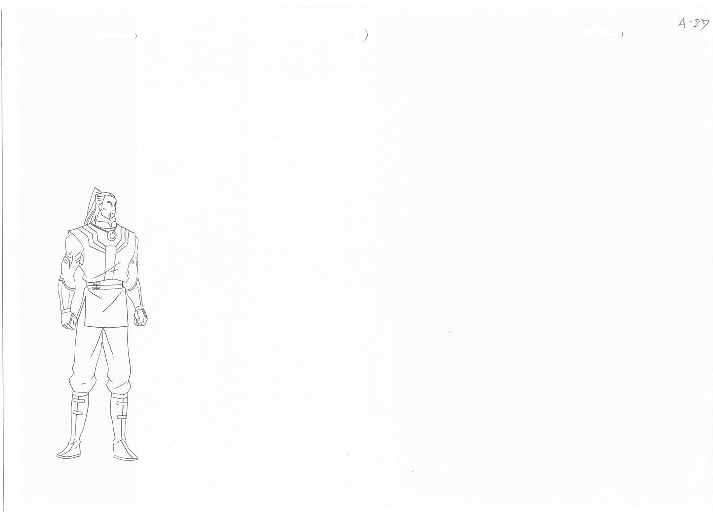 Lot of 3 Doctor Strange Sorcerer Supreme 2007 Marvel Animation Cel Drawings A1-6