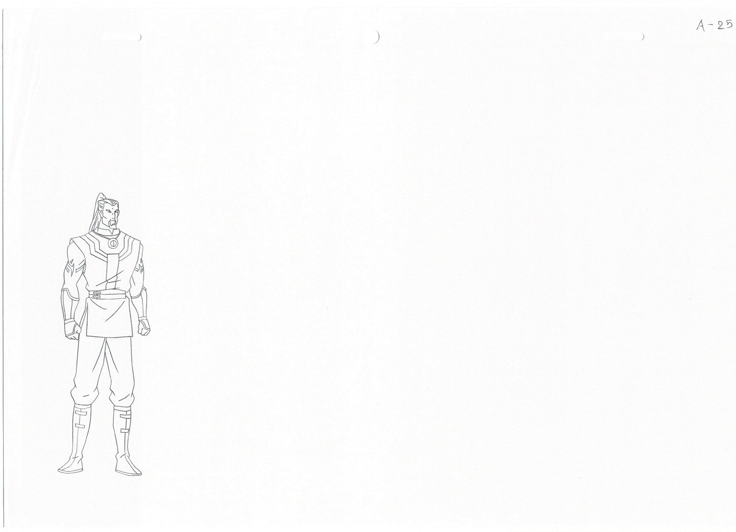 Lot of 3 Doctor Strange Sorcerer Supreme 2007 Marvel Animation Cel Drawings A1-12