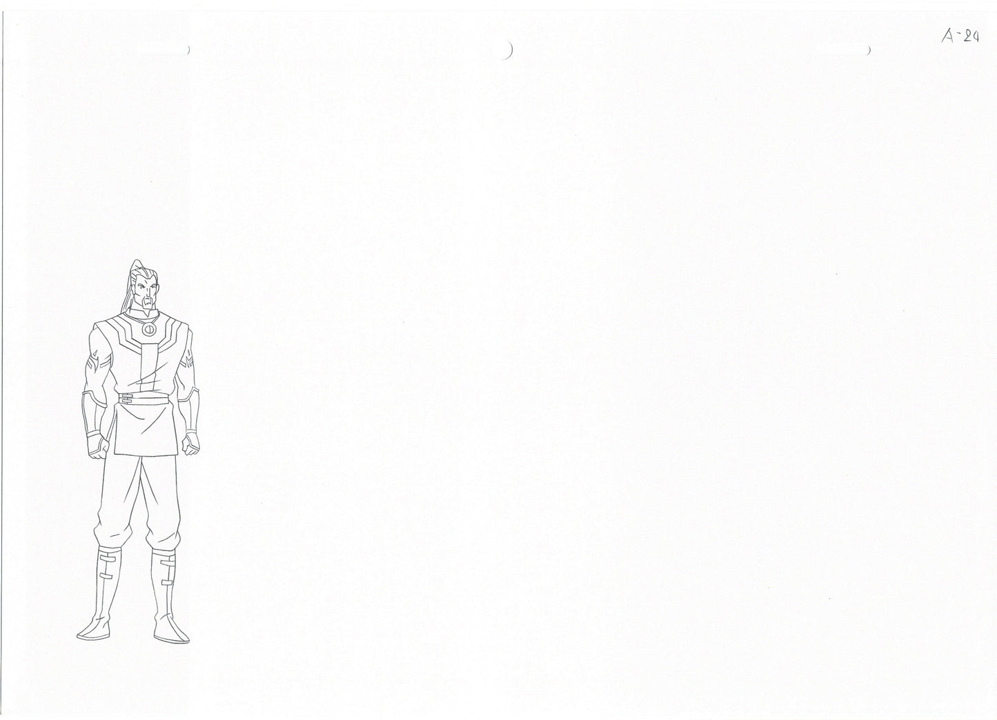 Lot of 3 Doctor Strange Sorcerer Supreme 2007 Marvel Animation Cel Drawings A1-15