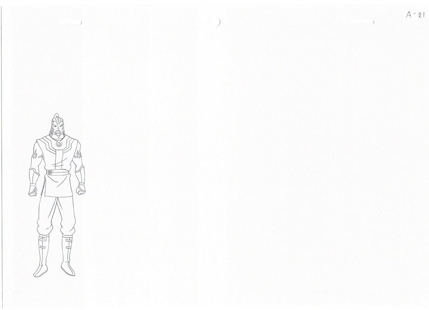 Lot of 3 Doctor Strange Sorcerer Supreme 2007 Marvel Animation Cel Drawings A1-18