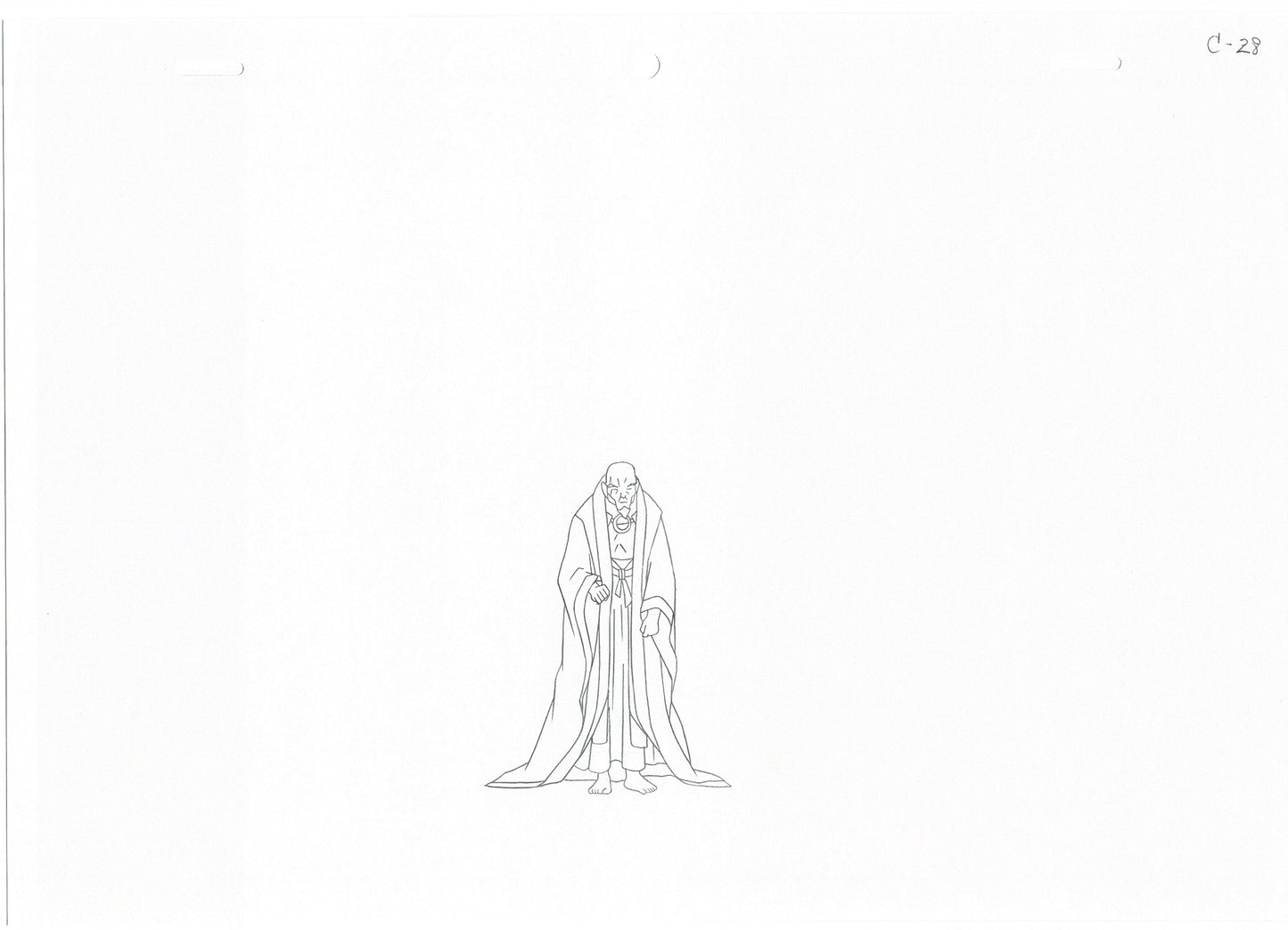 Lot of 3 Doctor Strange Sorcerer Supreme 2007 Marvel Animation Cel Drawings A1-30