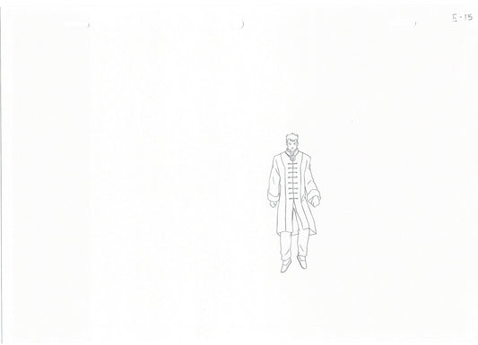 Lot of 3 Doctor Strange Sorcerer Supreme 2007 Marvel Animation Cel Drawings A1-33