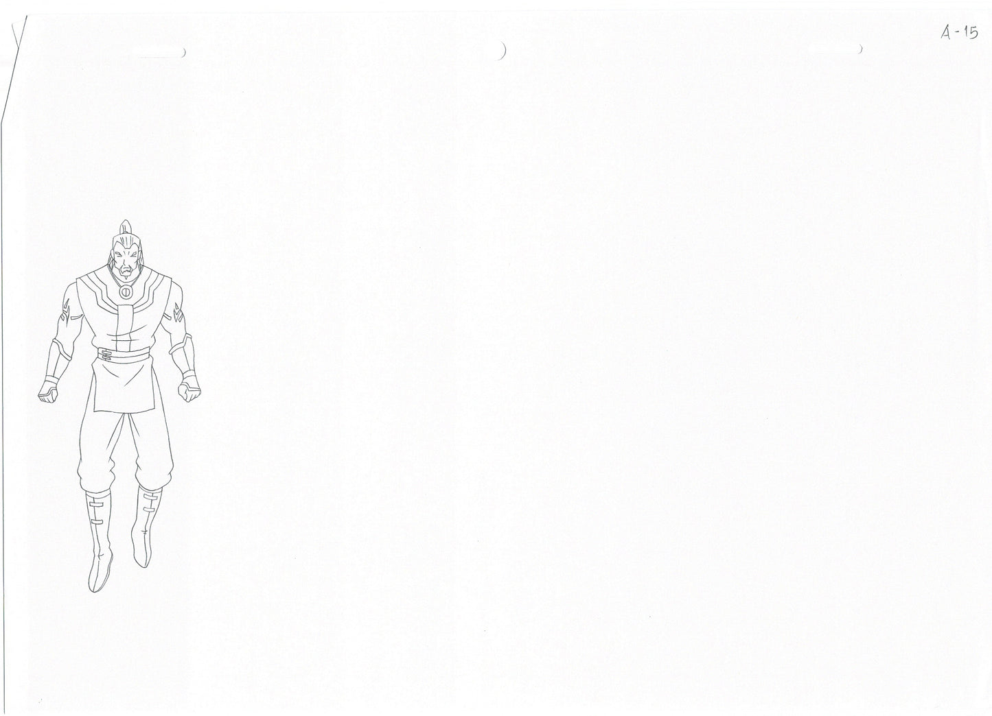 Lot of 3 Doctor Strange Sorcerer Supreme 2007 Marvel Animation Cel Drawings A1-33