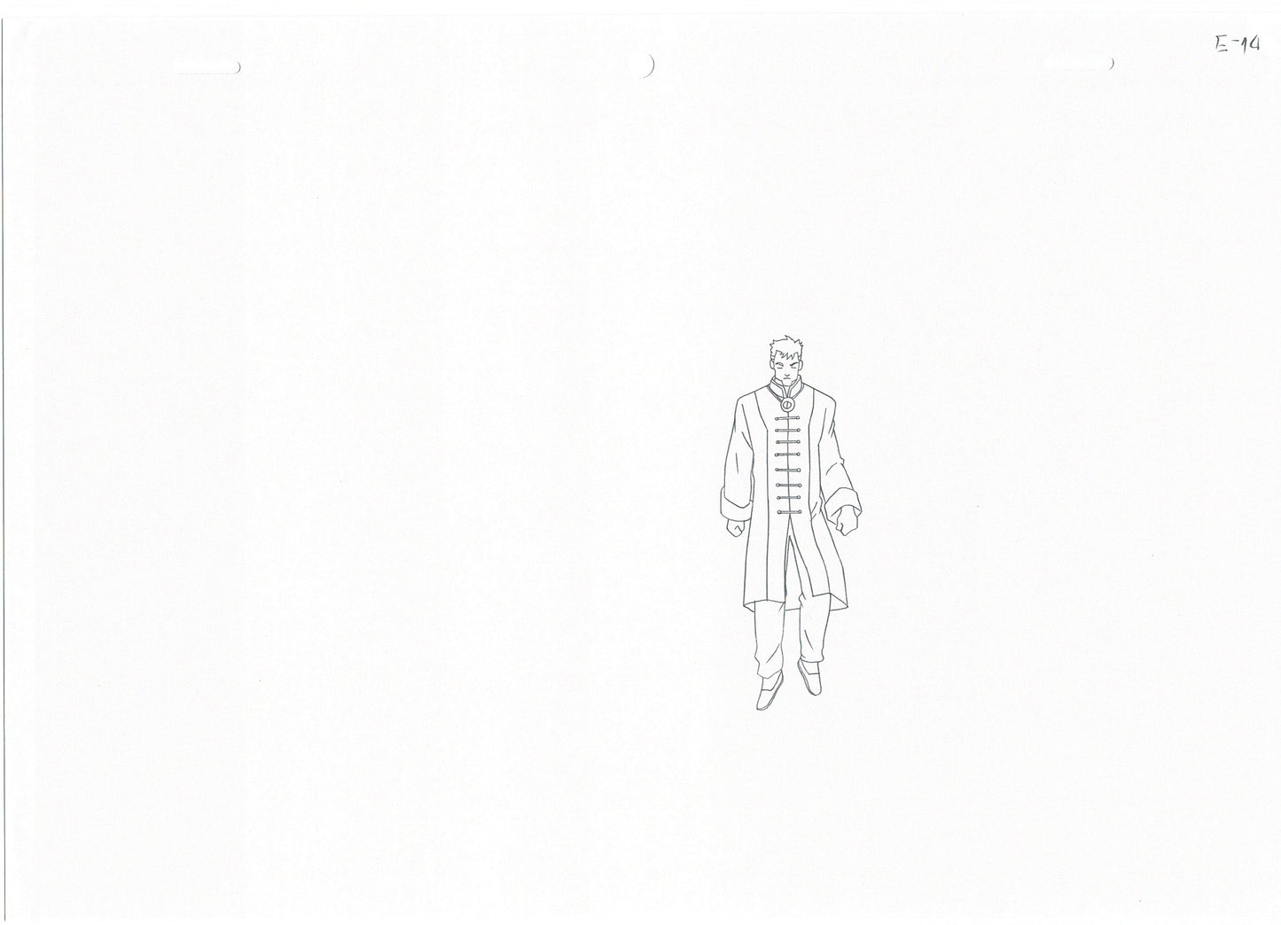 Lot of 3 Doctor Strange Sorcerer Supreme 2007 Marvel Animation Cel Drawings A1-36